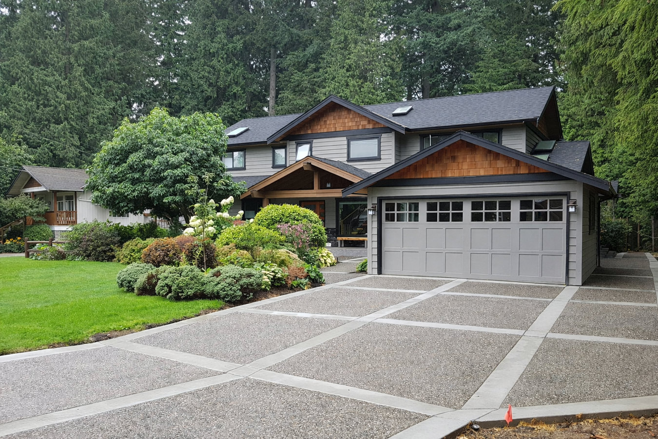 Concrete driveway building in San Mateo, CA