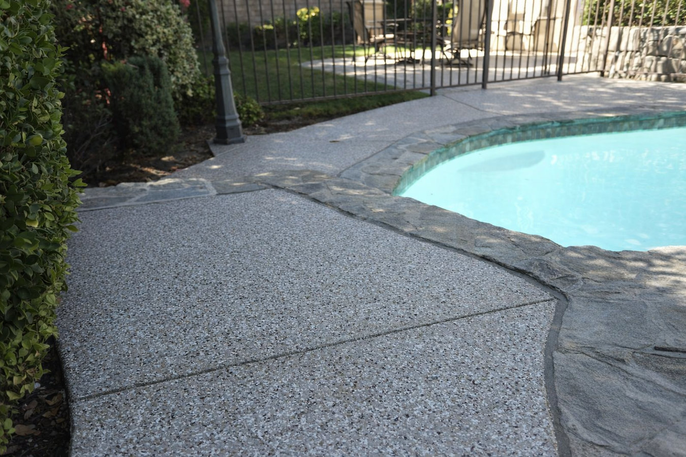 Concrete pool decks in San Mateo, CA